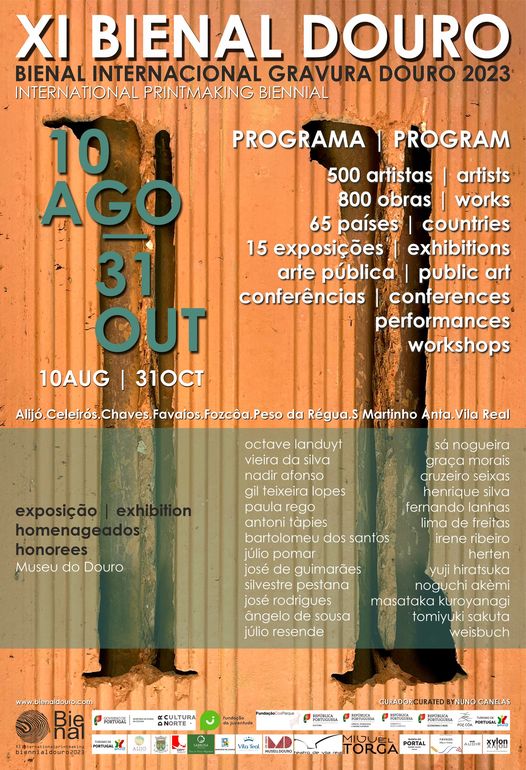 Poster 11. Internationale Druckgrafik Biennale DOURO